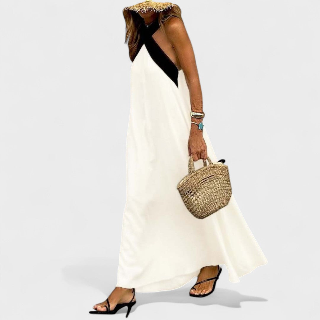 Fabiola | Robe maxi élégante d'été pour femme