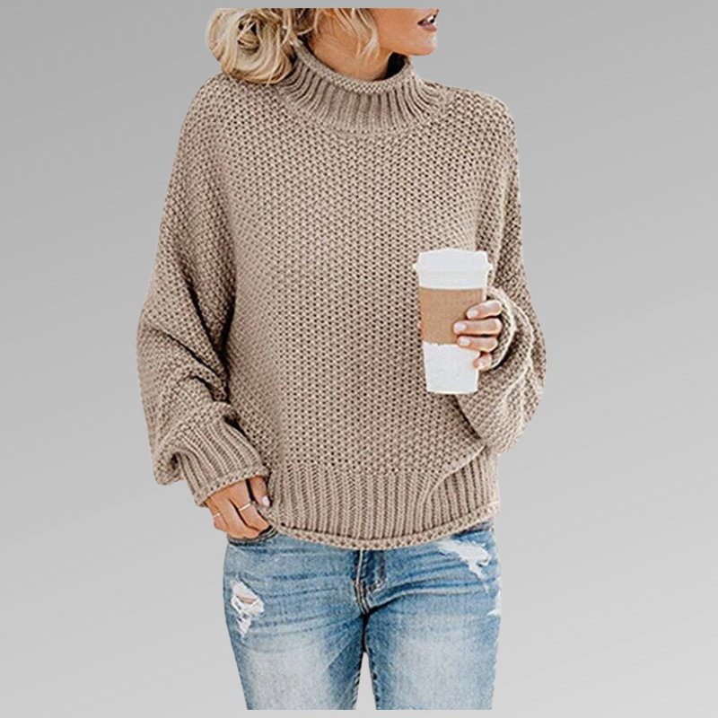 Amaranta | Jersey de punto de invierno para mujer de corte suelto