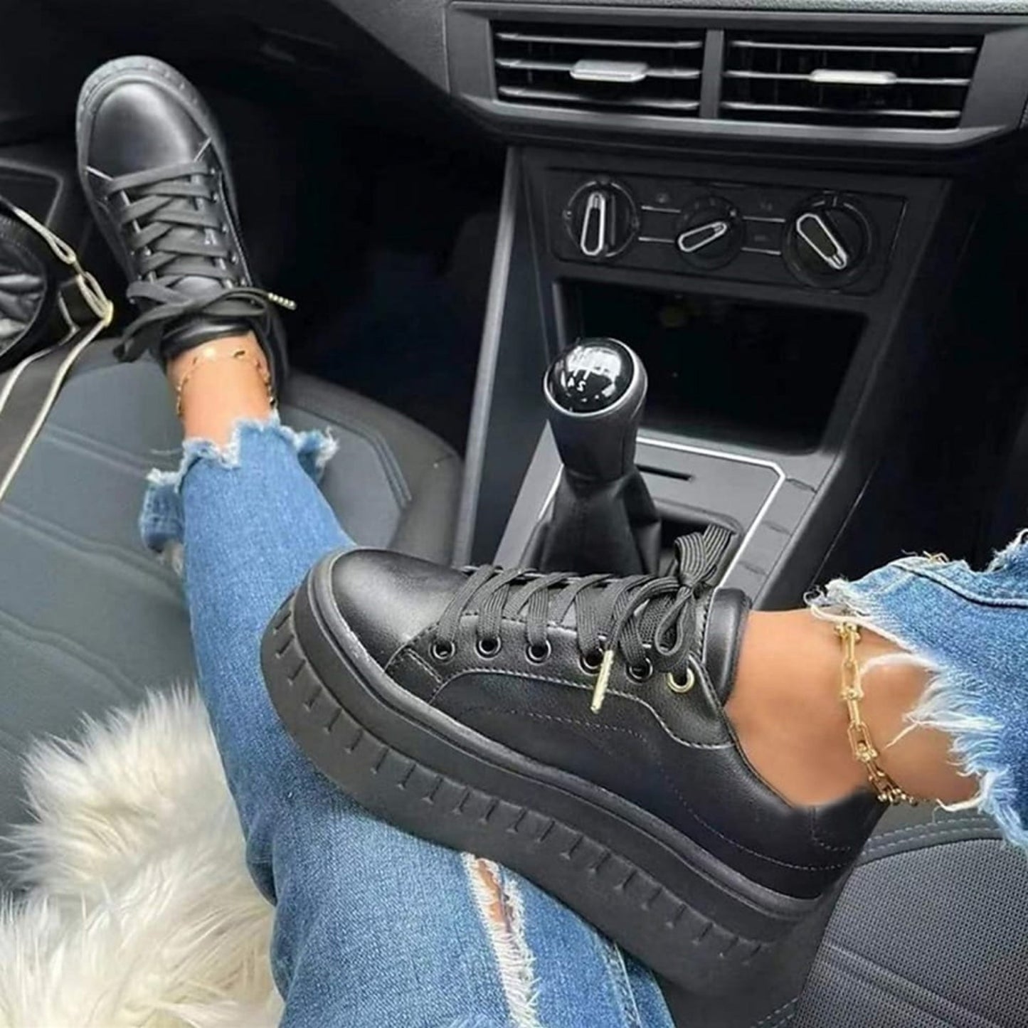 Camira | Buty damskie z grubą podeszwą i nowoczesnym designem