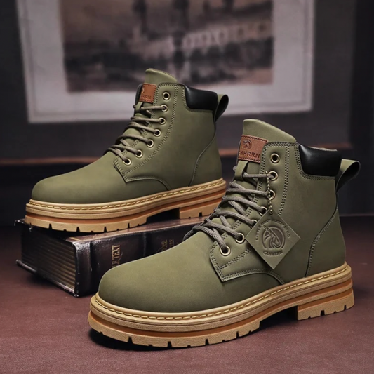 Salvador | Botas premium de invierno con cordones para hombre