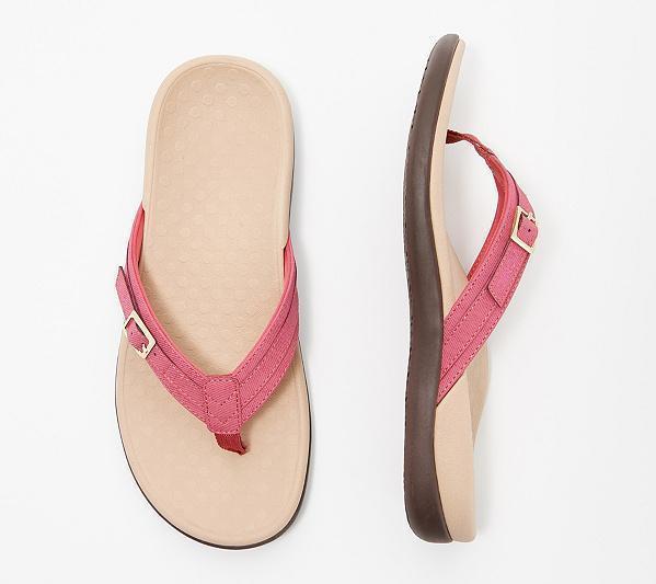 Martina | Orthopedic sandals with V-strap and side buckle