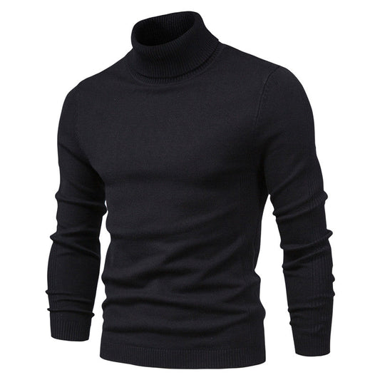 Elvario | Jersey de invierno clásico con cuello alto para hombre