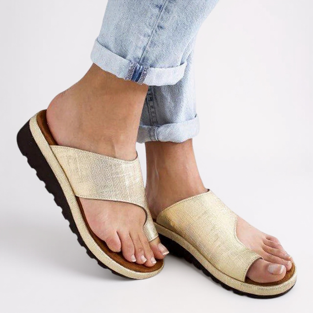 Lureva | Women's orthopedic sandals with toe separator