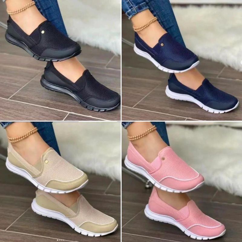 Norvella | Zapatillas sin cordones para mujer con diseño cómodo y ligero