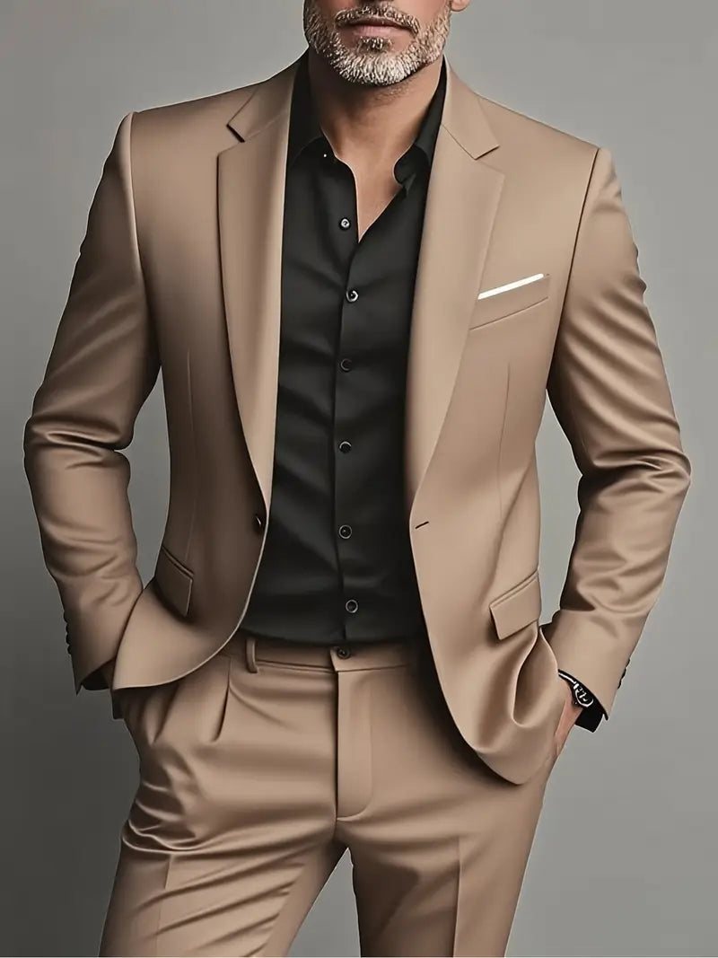 Bruno | Men's Slim Fit Smart Spring Suit