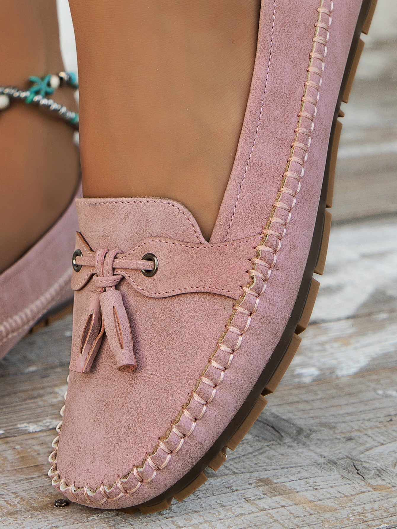 Lurela | Orthopedic slip-on moccasins with comfortable design