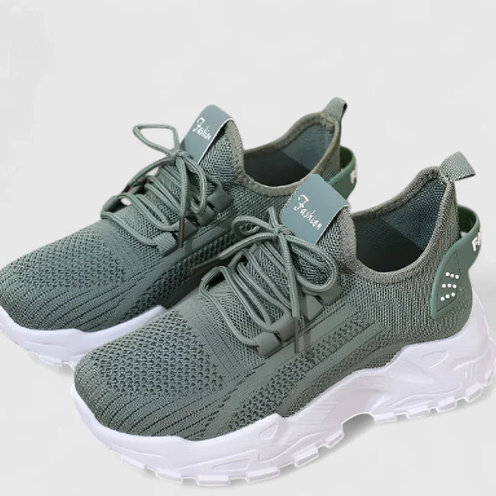 Marbela | Zapatillas de punto para mujer con suela en contraste transpirables | Ligeras