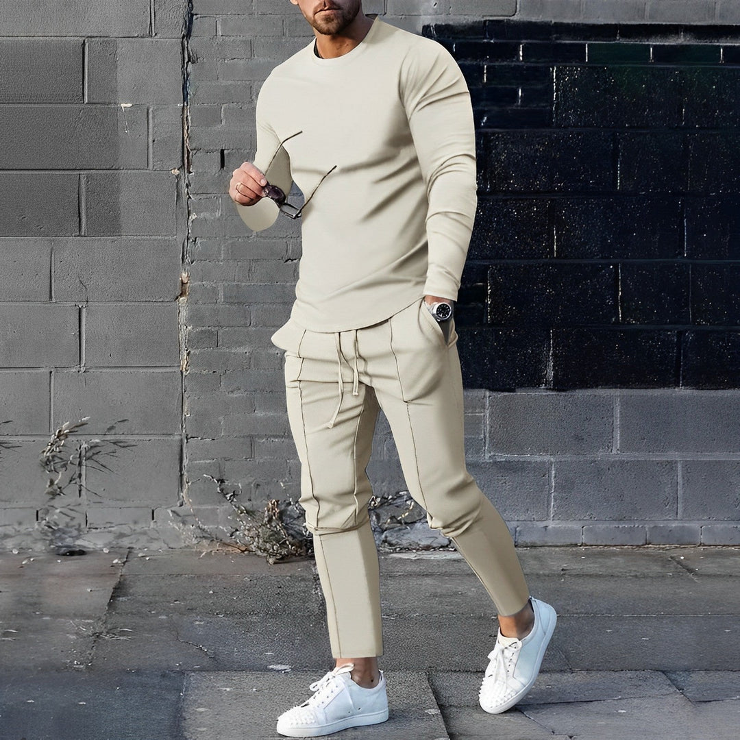 Casimiel | Conjunto de invierno jogger de dos piezas para hombre
