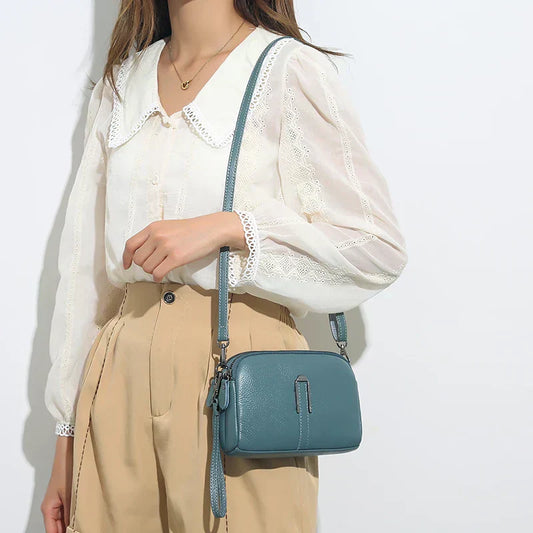 Jass | Compact Shoulder Bag with Zipper