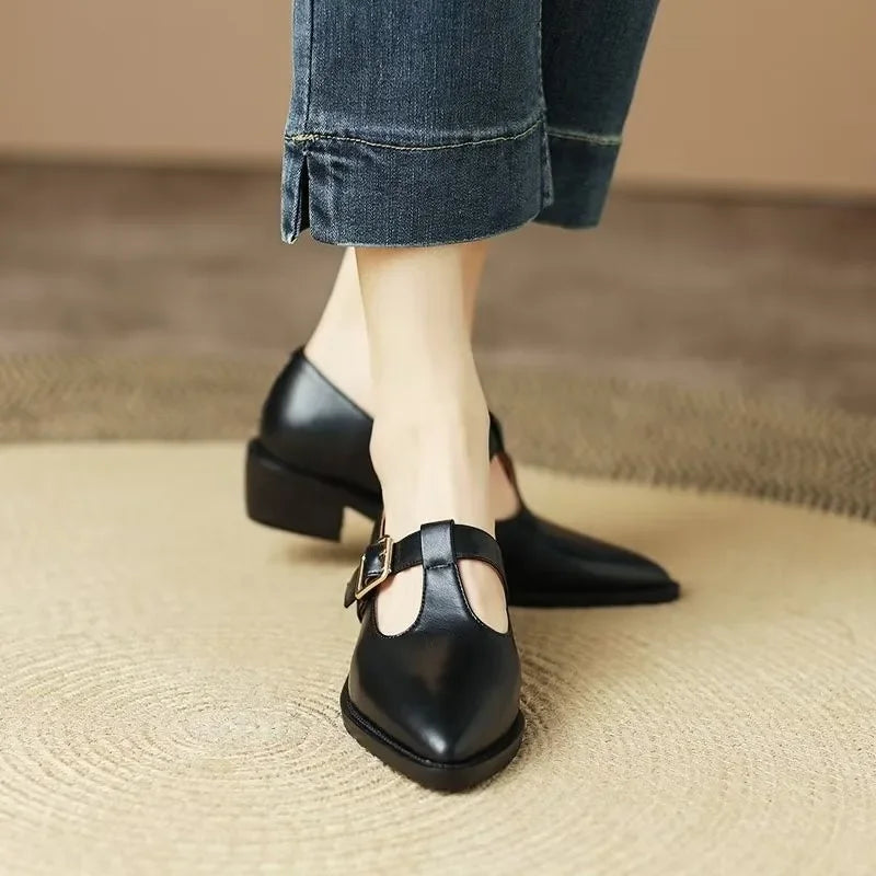Mara | Zapatos de tacón puntiagudos elegantes
