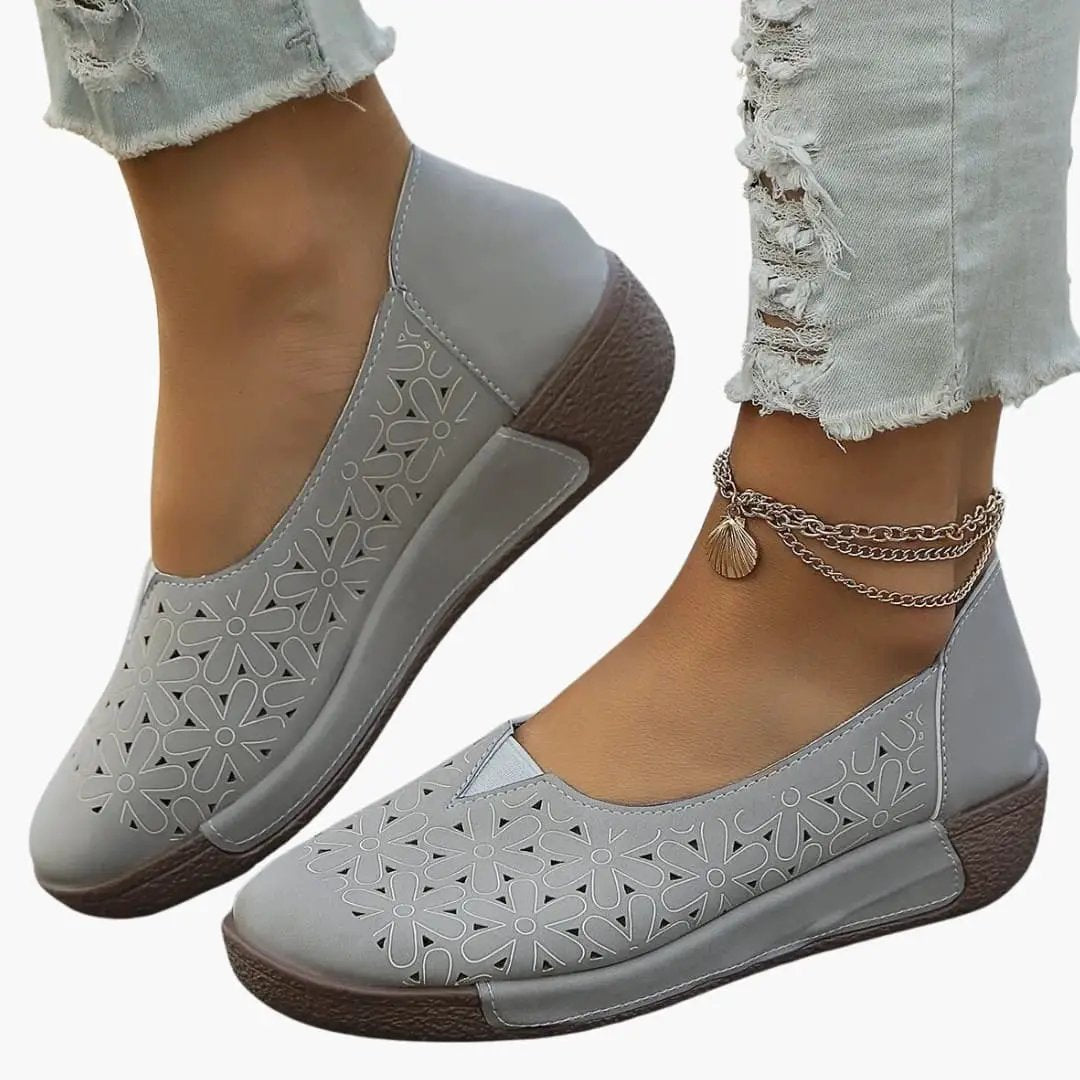Elisa | Women's loafers with leather upper and orthopedic insole