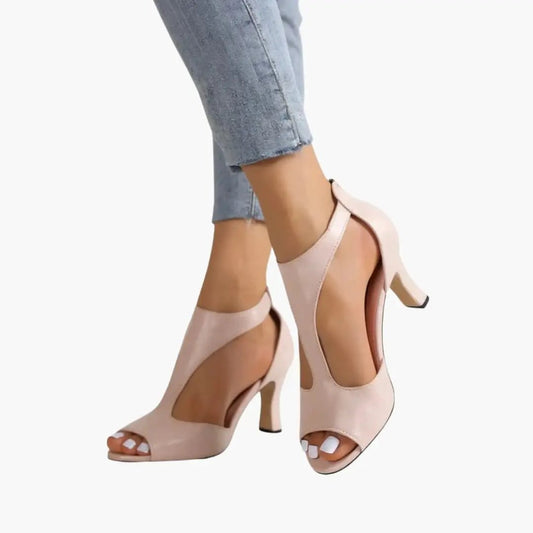 Araceli | Sandales pour femme avec ouverture et talon large