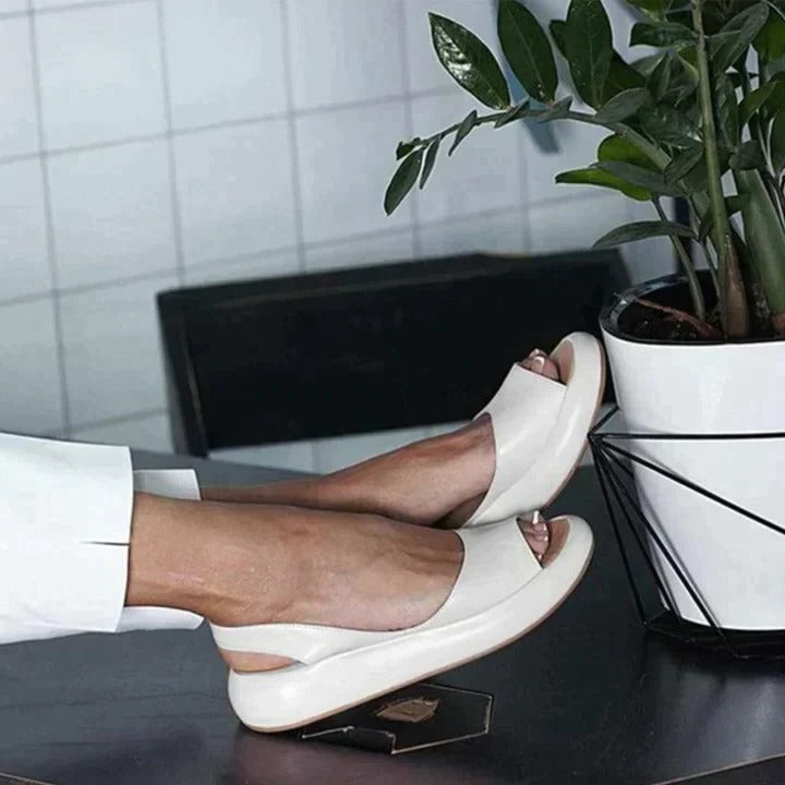 Rebeca | Robe maxi femme florale avec fentes et ourlet ondulé