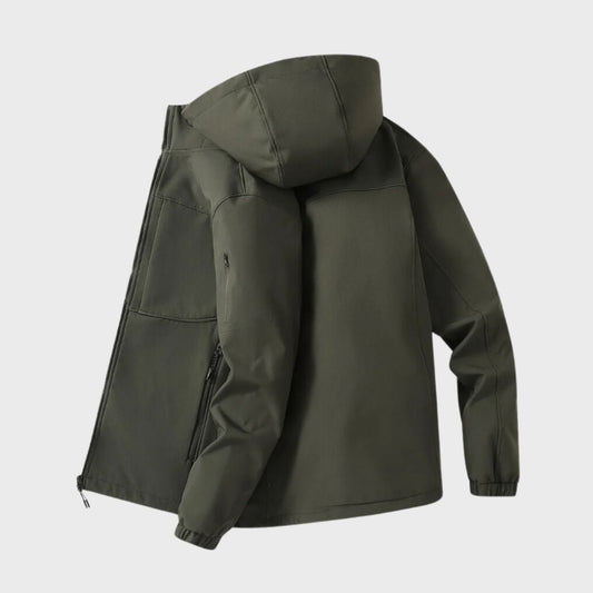 Abel | Chaqueta acolchada de invierno con capucha para hombre