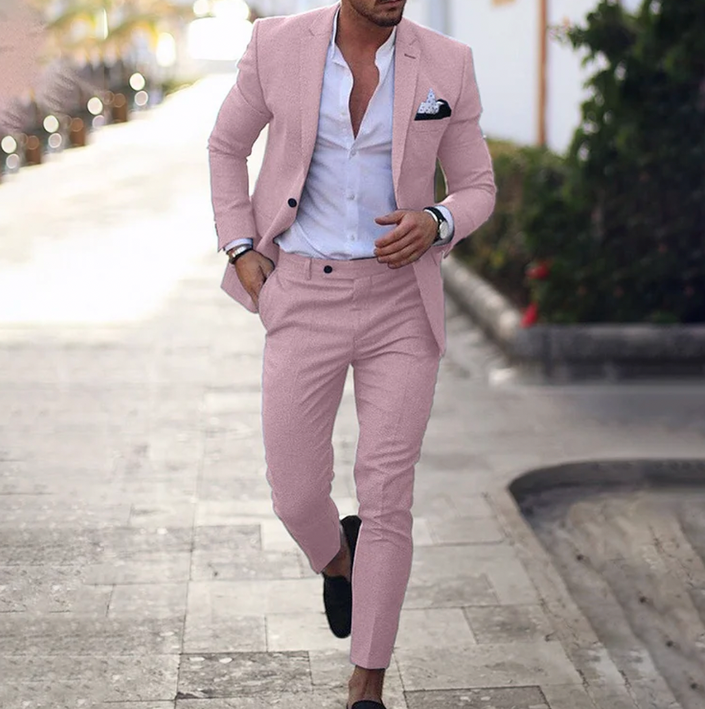 Pascual | Traje para hombre con blazer y pantalón recto