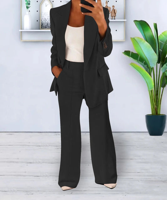 Carmen | Conjunto para mujer de dos piezas con blazer y pantalón