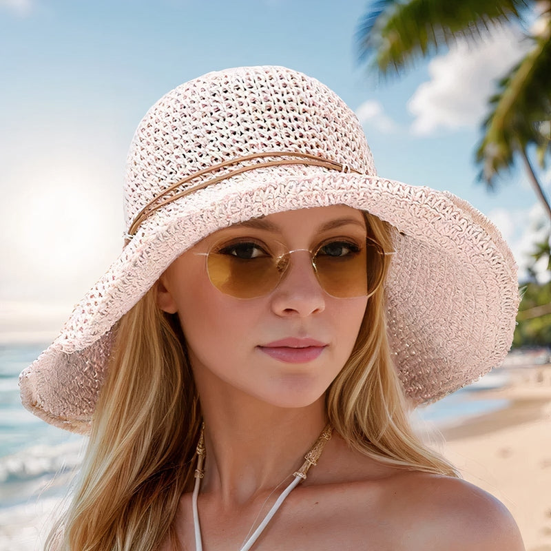 Lunessa | Women's wide-brim beach hat