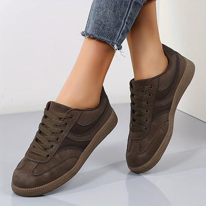 Marina | Vintage sneakers for women with laces and urban style