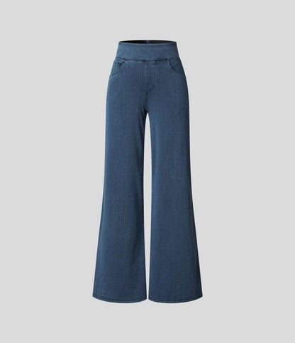 Estela | Pantalon taille haute et coupe large décontractée