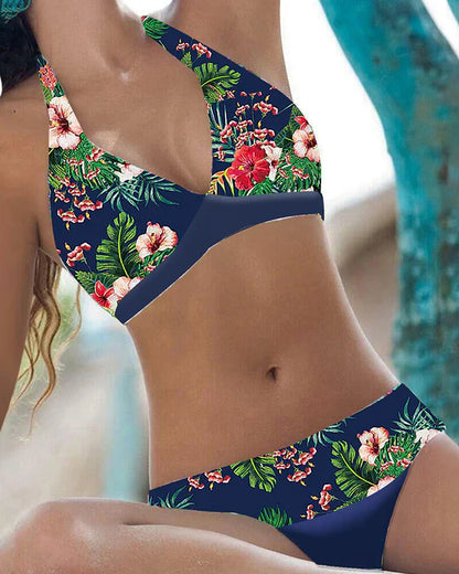 Miyah | Bikini de Dos Piezas con Estampado Floral