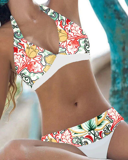 Miyah | Bikini de Dos Piezas con Estampado Floral