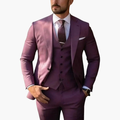 Juan | Traje para hombre de tres piezas con blazer y chaleco