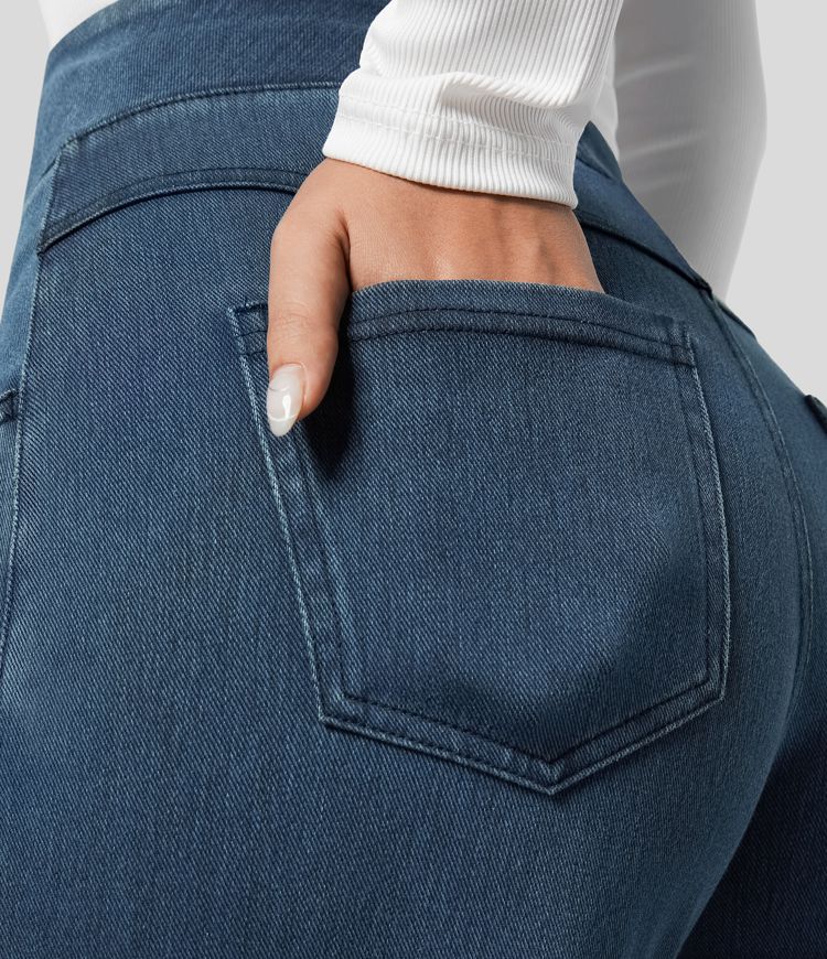 Estela | Pantalon taille haute et coupe large décontractée