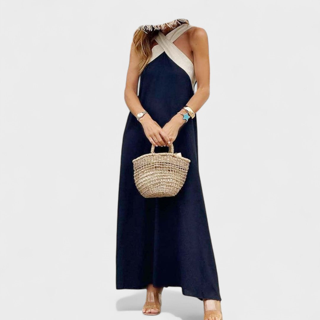 Fabiola | Robe maxi élégante d'été pour femme