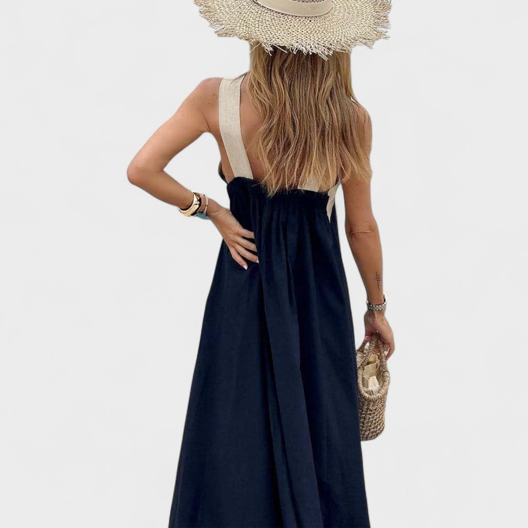 Fabiola | Robe maxi élégante d'été pour femme