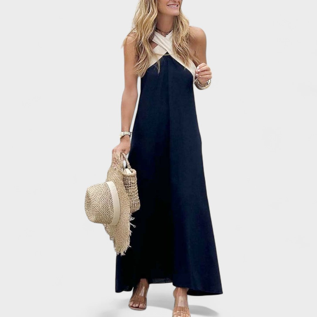 Fabiola | Robe maxi élégante d'été pour femme