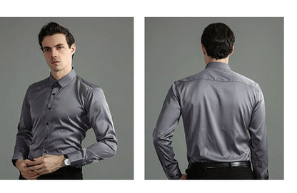 Fausto | Camisa formal con ajuste flexible y manga larga