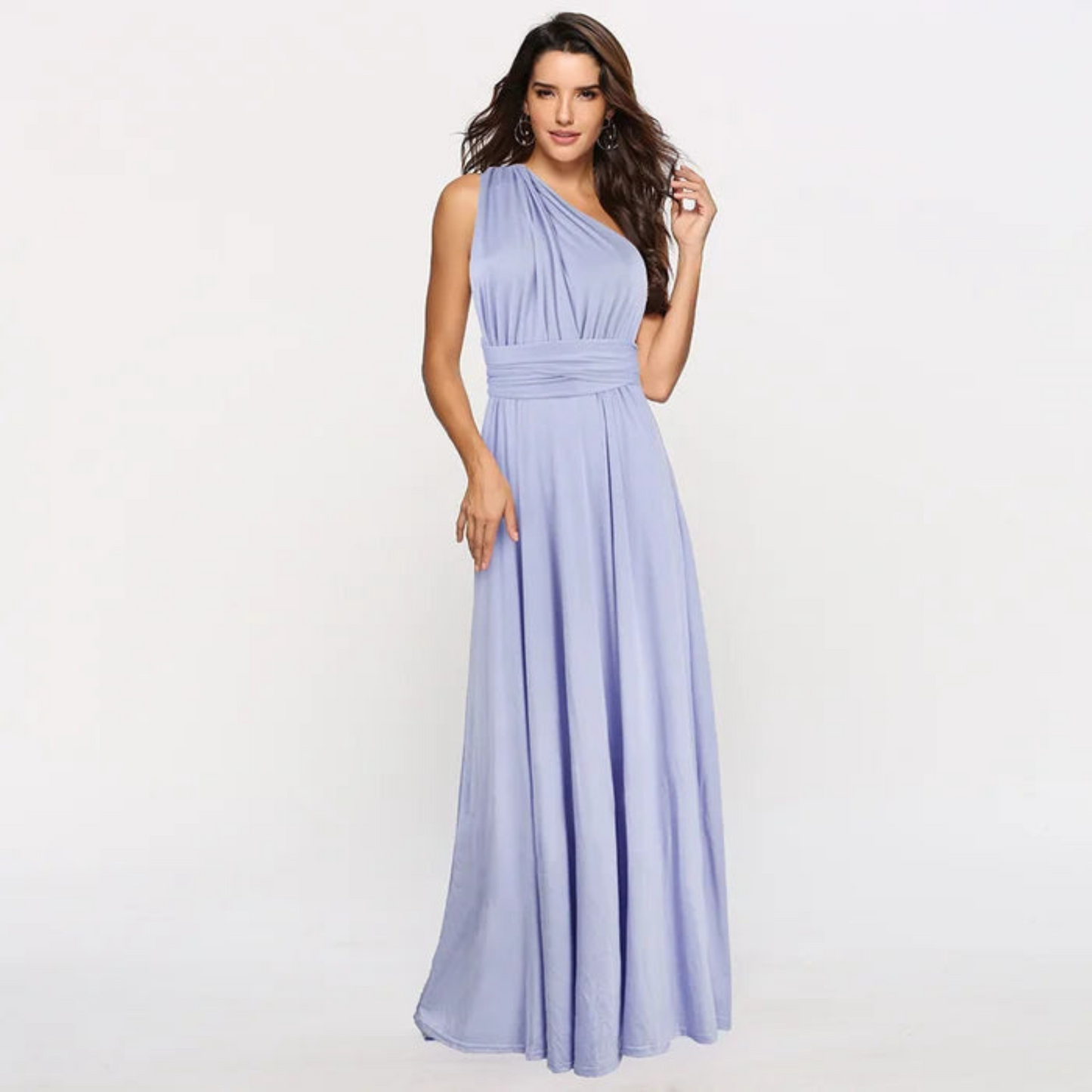 Elena | Robe longue dos nu avec un design polyvalent
