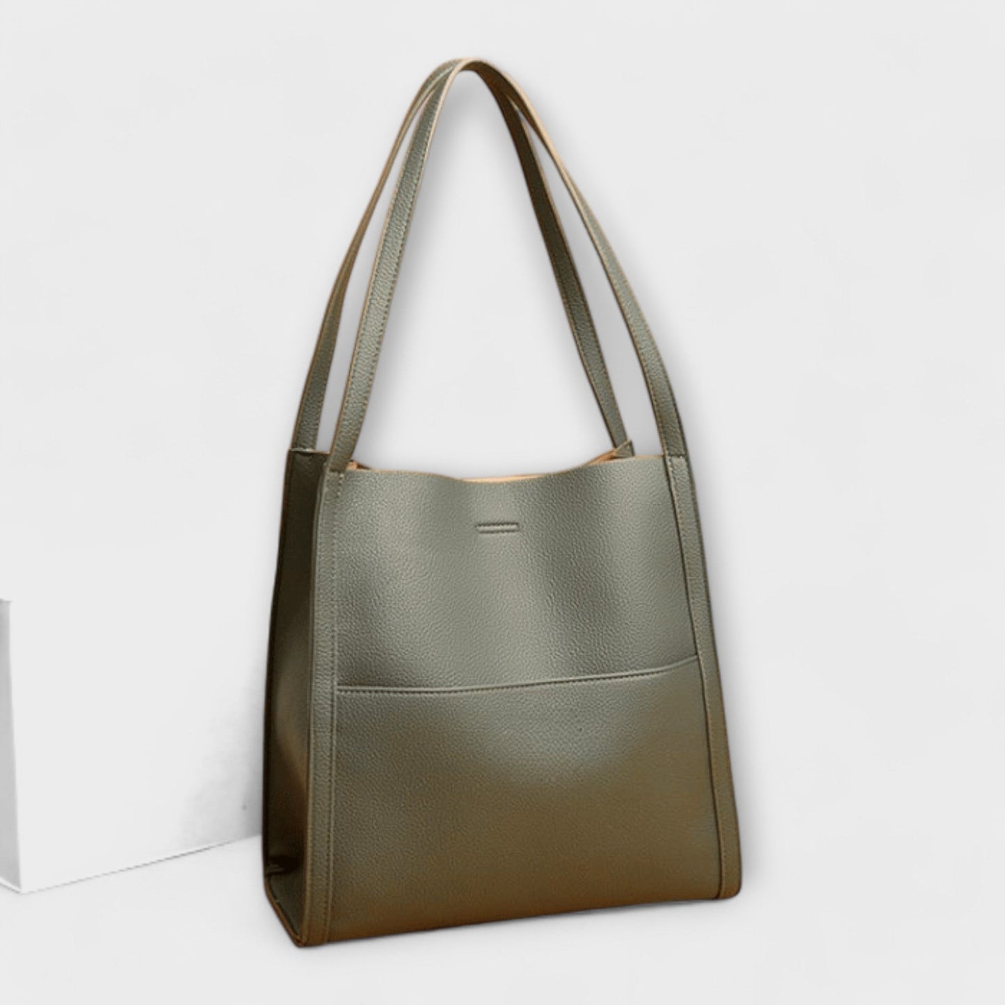Rica | Structured Minimalist Shoulder Tote Bag