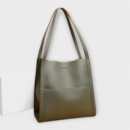Rica | Structured Minimalist Shoulder Tote Bag