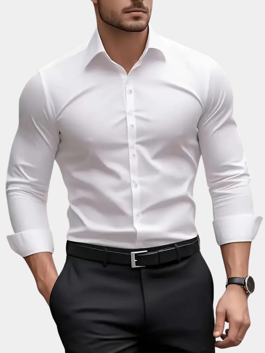 Valerio | Camisa con manga larga y botones