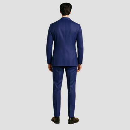 Alberto | Traje de tres piezas para hombre con corte slim y chaqueta esmoquin