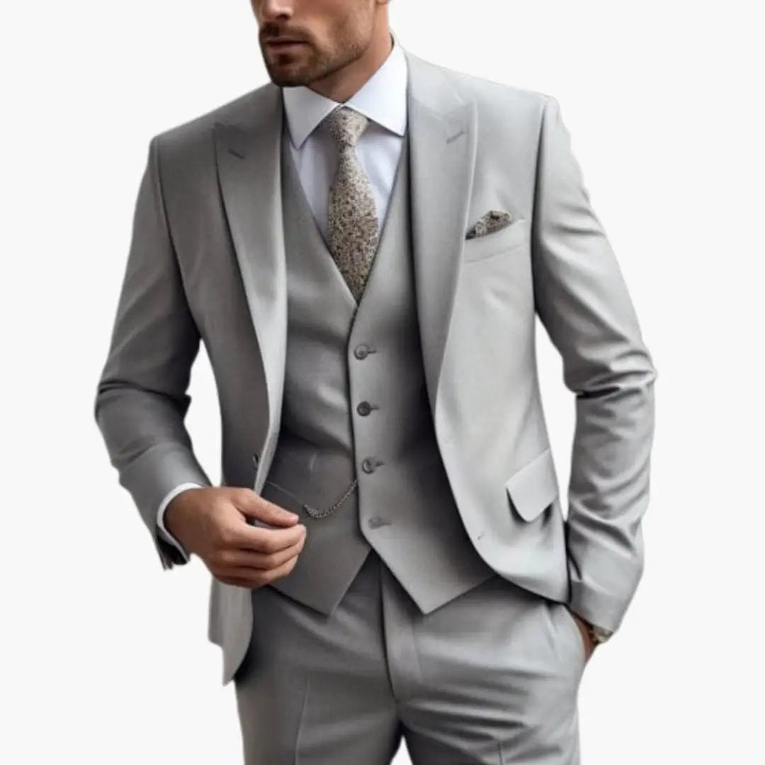 Juan | Traje para hombre de tres piezas con blazer y chaleco