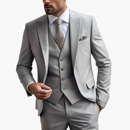 Juan | Traje para hombre de tres piezas con blazer y chaleco