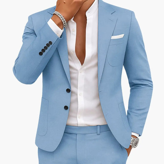 Renzo| Costume de mariage pour homme avec blazer et pantalon
