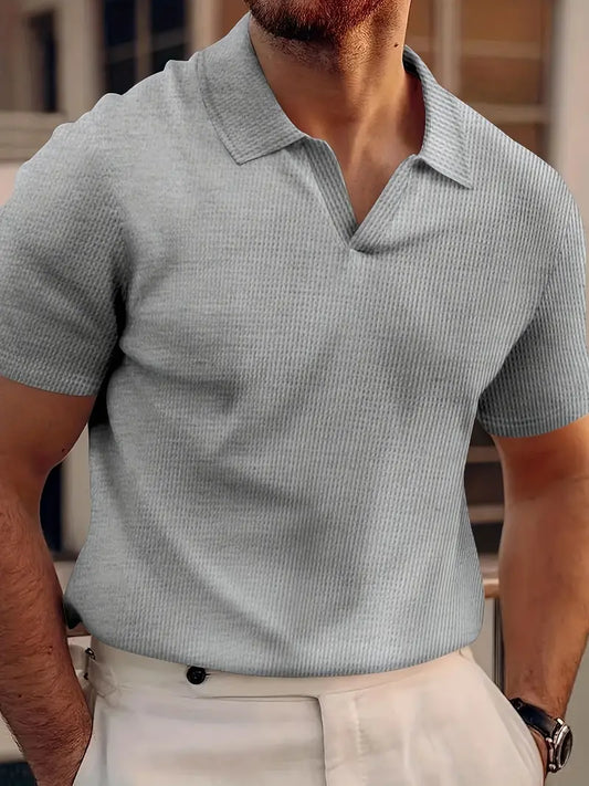 Cassy | Polo elegante de manga corta para hombre