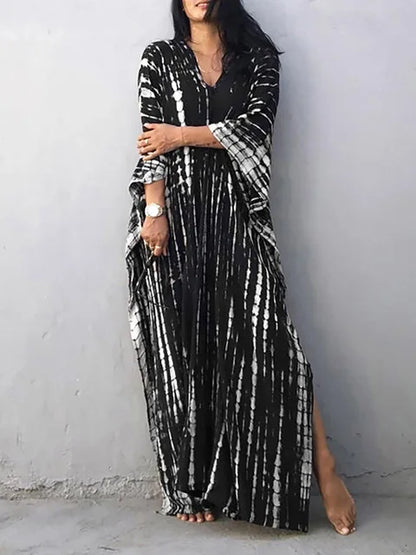 Katy | Vestido caftán largo de verano para mujer