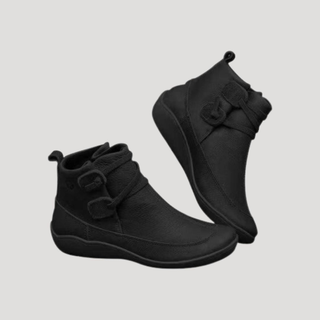 Dairena | Botines de invierno con puntera redonda para mujer