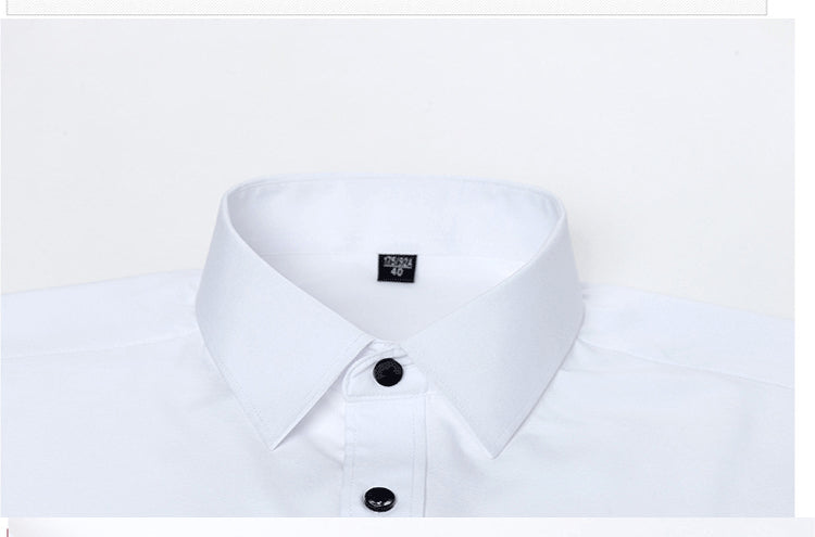 Fausto | Camisa formal con ajuste flexible y manga larga