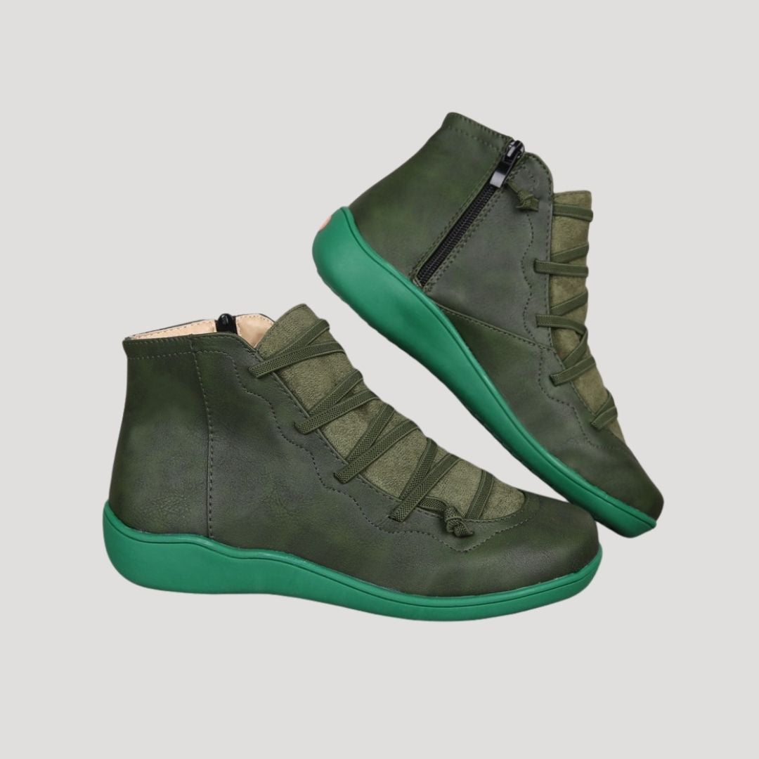 Dairena | Botines de invierno con puntera redonda para mujer