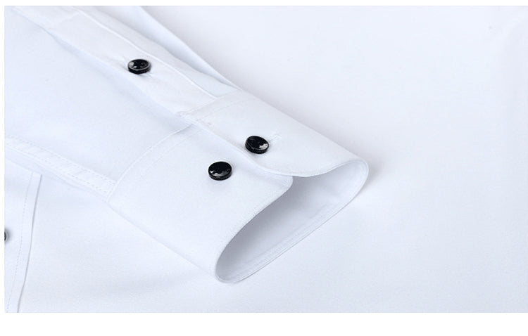 Fausto | Camisa formal con ajuste flexible y manga larga