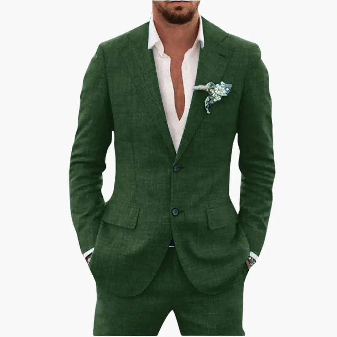 Dante | Traje para hombre con solapa y cierre de botones