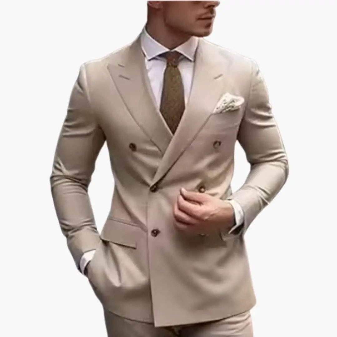Miguel | Men's two-piece suit with double-breasted blazer and pants