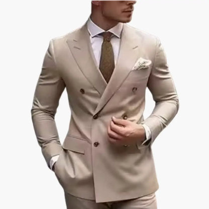 Miguel | Men's two-piece suit with double-breasted blazer and pants