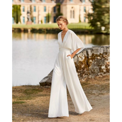 Celia | Mono de mujer con diseño ajustado y pernera ancha