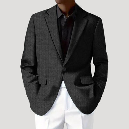 Beltrán | Blazer de invierno con textura elegante y estilo casual para hombre